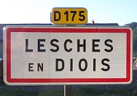La commune de Lesches en Diois